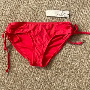 bikini bottom - Anne Cole. Size Small. Beautiful bright coral color.